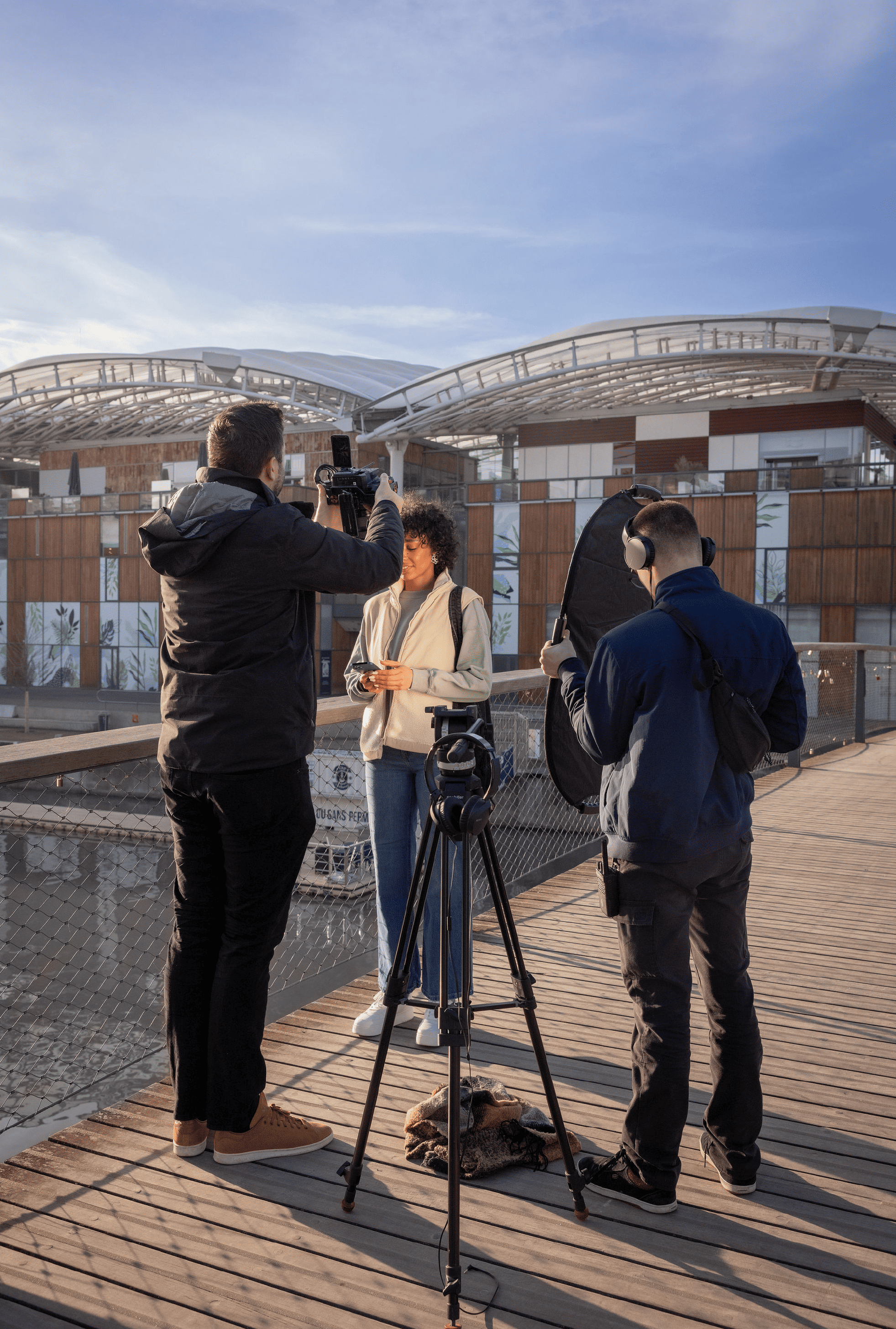 Campagne de communication Vraiment Tout Campagne Tournage